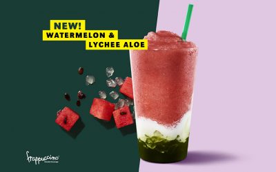 Strabuck’s New Instagram Worthy Drink: Watermelon and Lychee Aloe Frappuccino